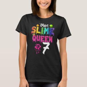 Camiseta Esta Reina Slime es la corona Chica del séptimo cu