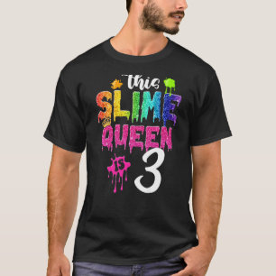 Camiseta Esta Reina Slime es la tercera corona Chica de cum