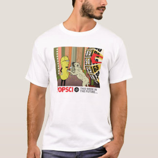 Camiseta Esta semana en el futuro: Sr. Peanut Trains Hyenas