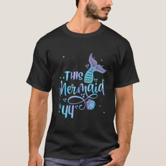 Camiseta Esta Sirena Es La Madre De 44 Sirenas