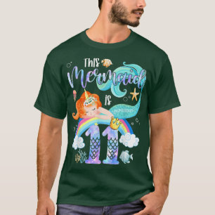 Camiseta Esta sirena es la magia Unicorn de los 11 años Chi