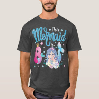 Camiseta Esta Sirenita Es 8 Chicas De Alumnos De La Sirenit