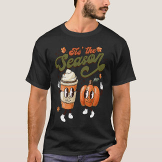 Camiseta Esta temporada la especia de calabaza cae en vibra