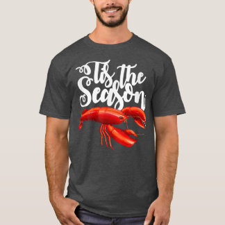 Camiseta Esta temporada langosta hierve la parte del Mardi 