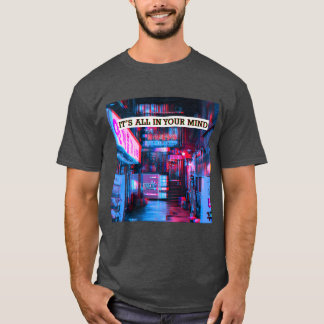 Camiseta Está Todo En Tu Mente Vaporwave 80s 90s Cyberpunks