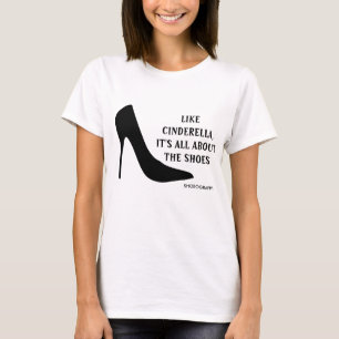 Camiseta está TODO SOBRE LOS ZAPATOS