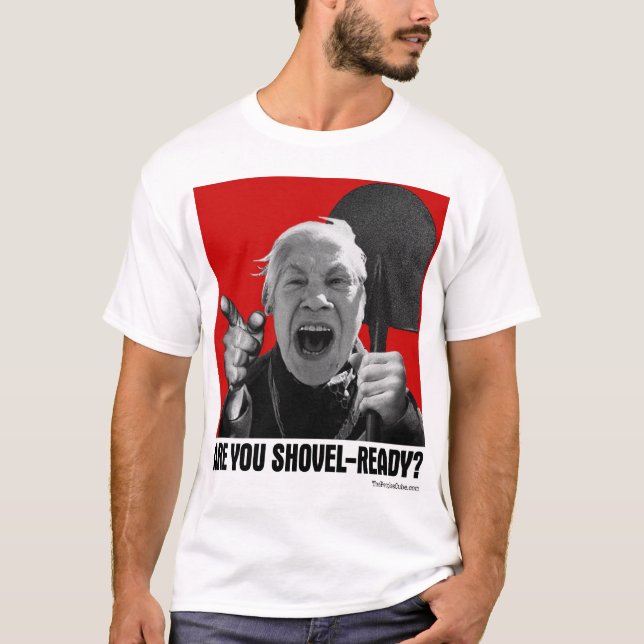 Camiseta ¿Está usted Pala-Listo? (Gritando a Yelena) (Anverso)