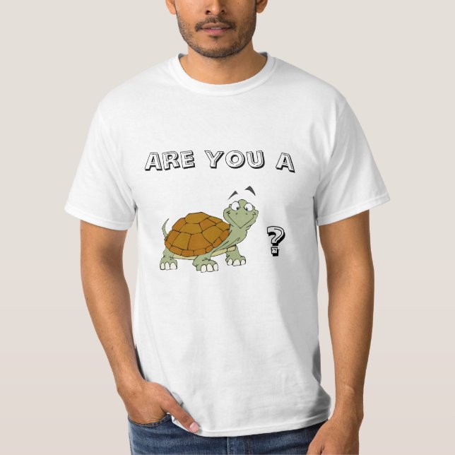 Camiseta Está usted una tortuga (Anverso)