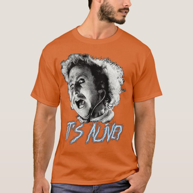 Camiseta Está Vivo retro (Anverso)