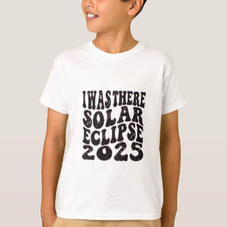 Camiseta Estaba Allí El Eclipse Solar 2025 Eclipse Parcial