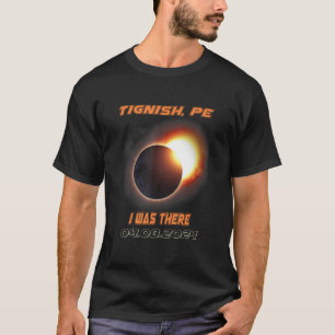 Camiseta Estaba Allí El Eclipse Solar Total Isla Tignish PE
