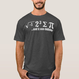 Camiseta estaba delicioso