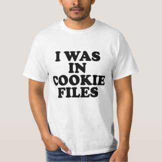 Camiseta Estaba En Archivos De Cookies