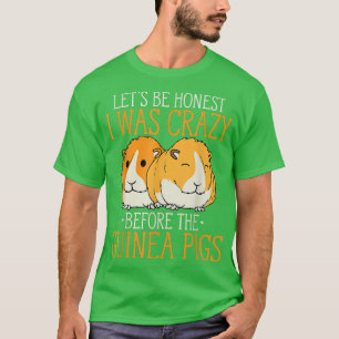 Camiseta Estaba Loco Antes Que Guinea Cerdos Funny Hamster