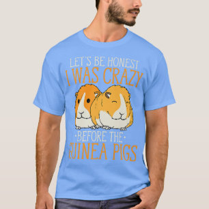 Camiseta Estaba Loco Antes Que Guinea Cerdos Funny Hamster 