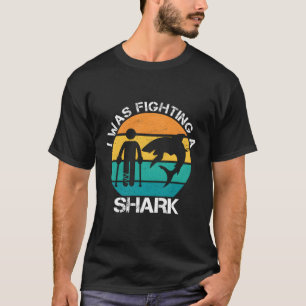 Camiseta Estaba Luchando Contra Una Cirugía De Pie De Tibur