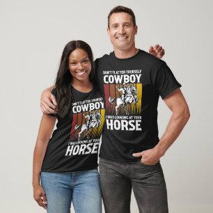 Camiseta Estaba mirando tu caballo