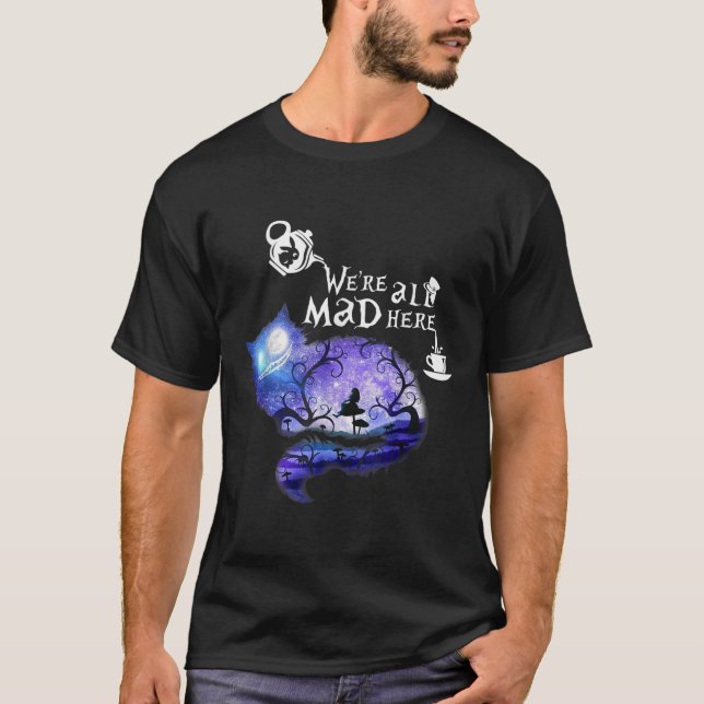 Camiseta Estaban todos locos aquí (Anverso)