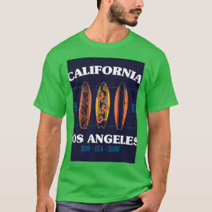 Camiseta Establecer tabla de surf