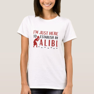 Camiseta Establecer Una Alibi