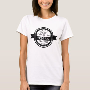 Camiseta Establecido en 92656 Aliso Viejo