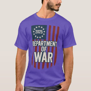 Camiseta Establecimiento del Departamento de Guerra en 2025