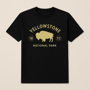 Camiseta Establecimiento del Parque Nacional Yellowstone Bi