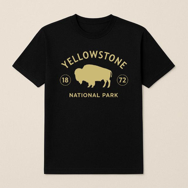 Camiseta Establecimiento del Parque Nacional Yellowstone Bi (Subido por el creador)
