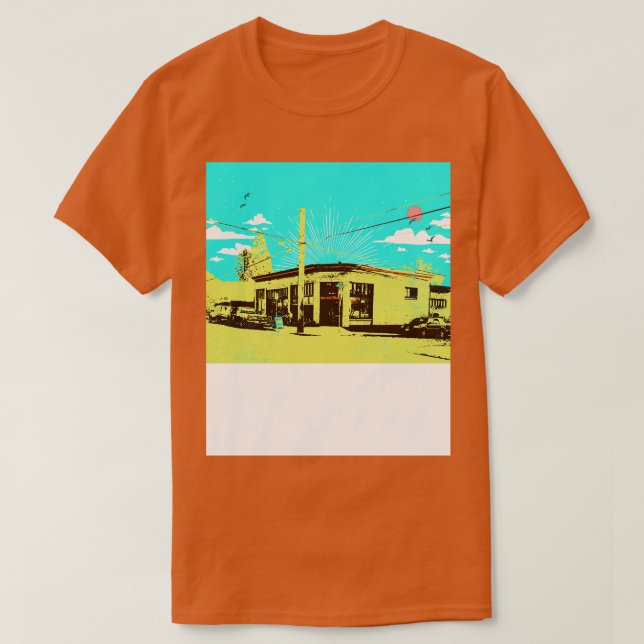 CAMISETA ESTACIÓN BELMONT (Diseño del anverso)