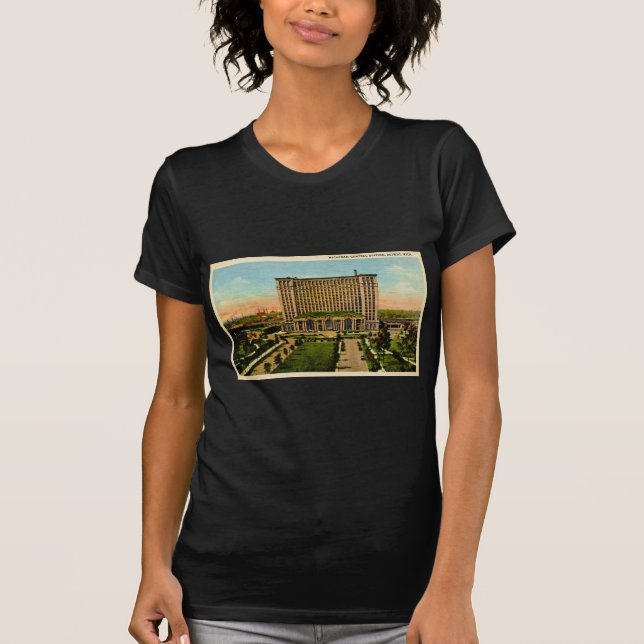 Camiseta Estación central Detroit, Michigan de Michigan (Anverso)