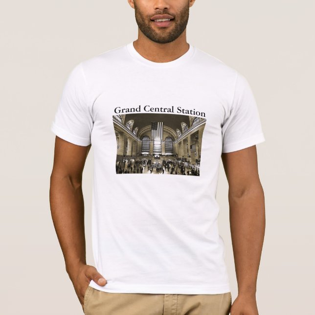 Camiseta Estación central magnífica, NYC (Anverso)