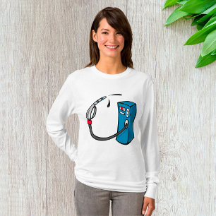 Camiseta Estación de combustible divertida bomba de gasolin
