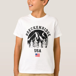 Camiseta Estación de esquí alpino Breckenridge Colorado