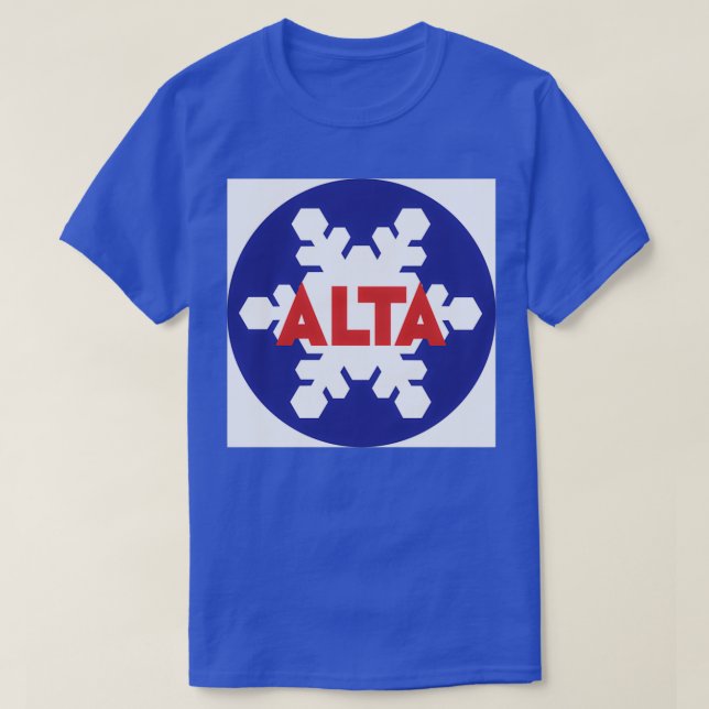 Camiseta Estación de esquí Alta (Diseño del anverso)
