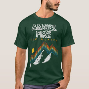 Camiseta Estación de esquí Angel Fire New Mexico Usa 10