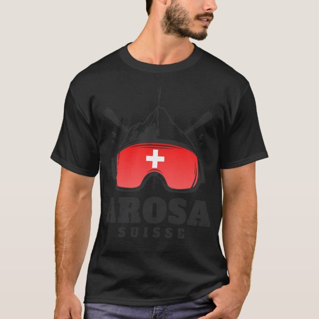 Camiseta Estación de esquí Arosa Suiza (Anverso)