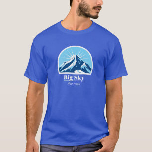 Camiseta Estación de esquí Big Sky Montana