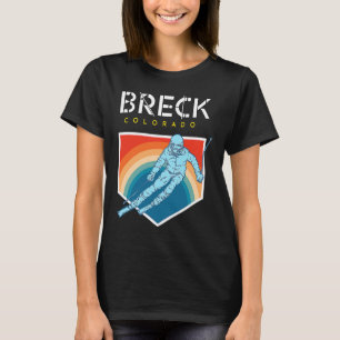 Camiseta Estación de esquí Breck Colorado USA BACK PRINT 2