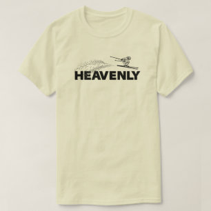 Camiseta Estación de Esquí Celestial Saltador de Esquí de C