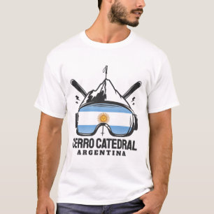 Camiseta Estación de esquí Cerro Catedral Argentina Esquí R