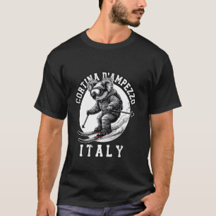 Camiseta Estación de esquí Cortina d'Ampezzo Alpes italiano