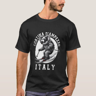 Camiseta Estación de esquí Cortina d'Ampezzo Alpes italiano