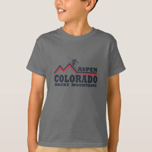 Camiseta Estación de esquí de Aspen Colorado