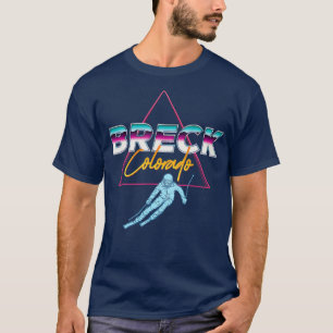 Camiseta Estación de esquí de Breck    ColoradoRetro de 1