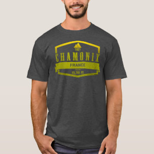 Camiseta Estación de esquí de Chamonix Francia