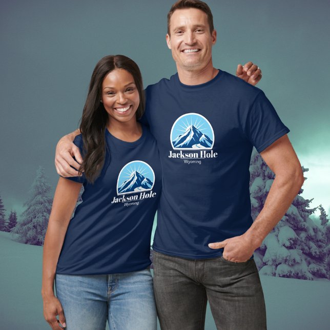 Camiseta Estación de esquí de Jackson Hole Wyoming T-Shirt (Subido por el creador)