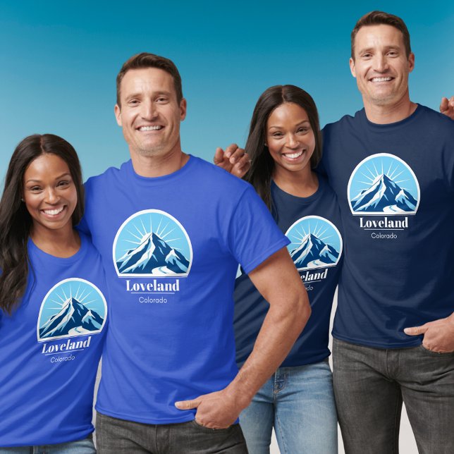 Camiseta Estación de esquí de Loveland Colorado USA (Subido por el creador)