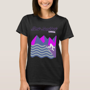 Camiseta Estación de esquí de Mont-tremblant Quebec Canadá 