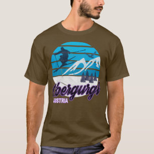 Camiseta Estación de esquí de Obergurgl Austria Snowboardin