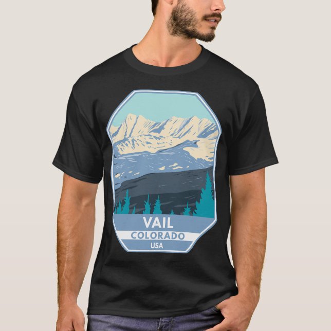 Camiseta Estación de esquí de Vail (Anverso)